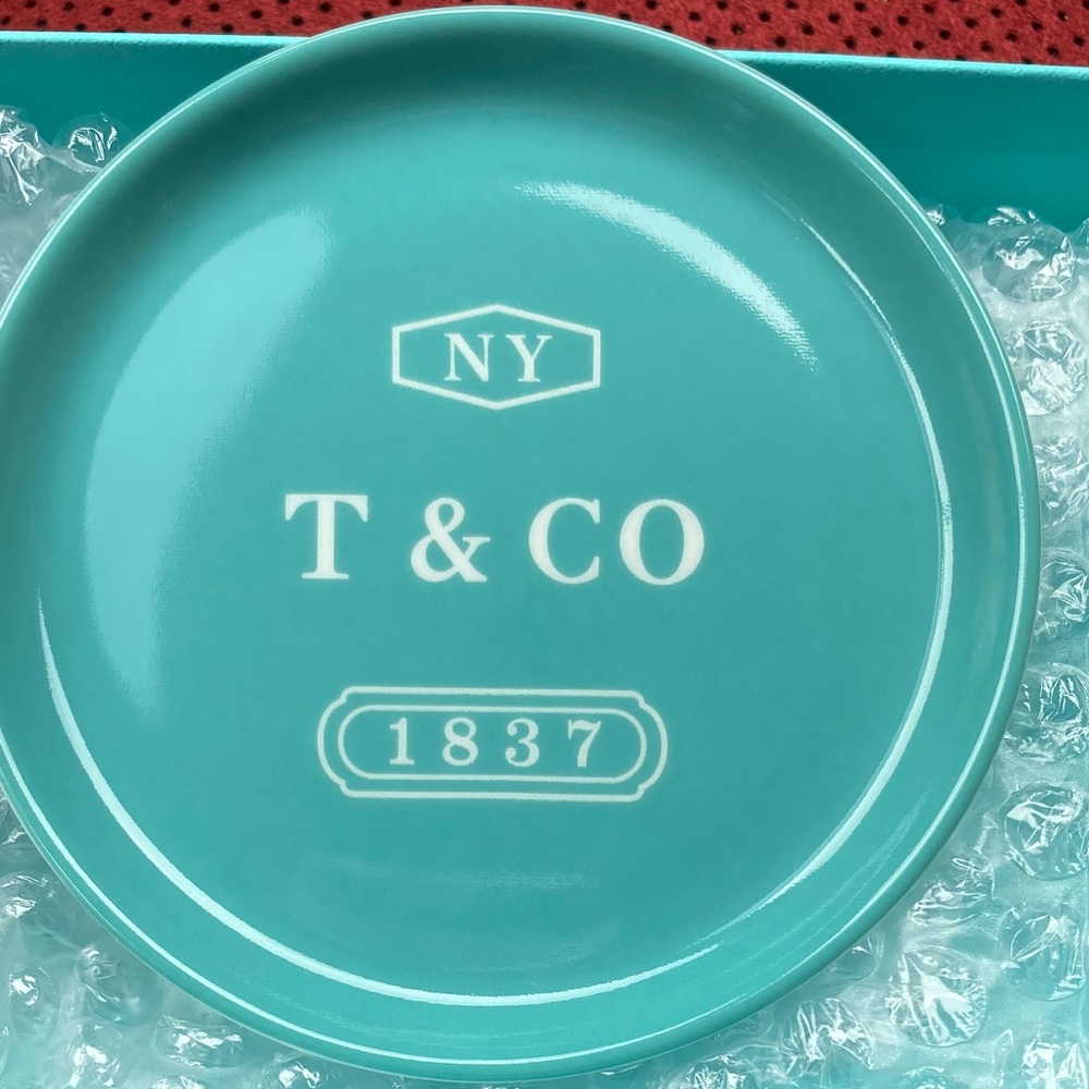 Tiffany & Co 1837 Trinket Jewelry Plate Dish NEW